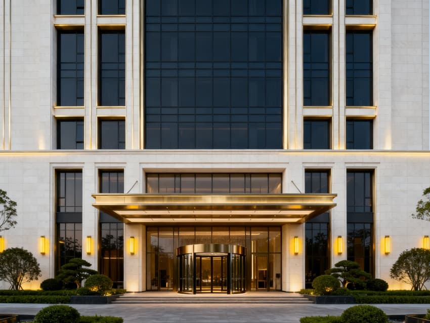 滁州3800㎡現(xiàn)代輕奢酒店設(shè)計(jì)效果分享