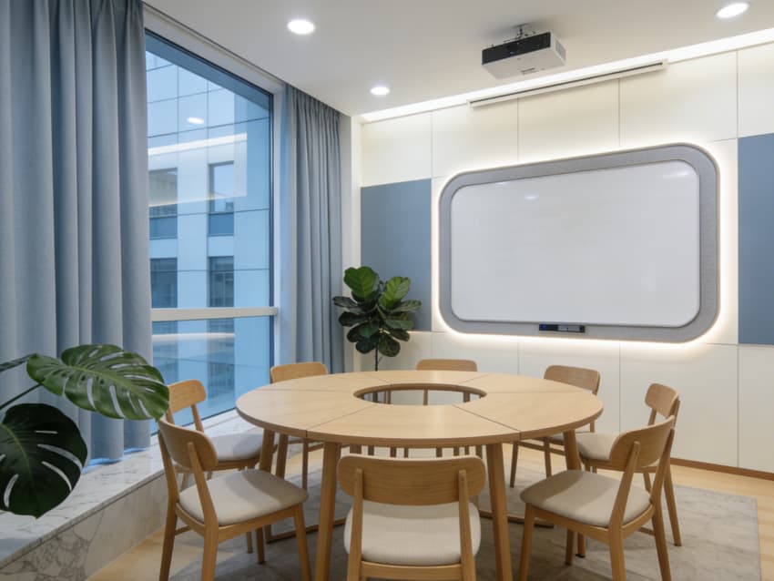 蚌埠3300平心理咨詢機(jī)構(gòu)裝修設(shè)計(jì)效果分享