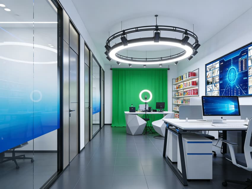 滁州3500平電商公司裝修設(shè)計(jì)效果分享
