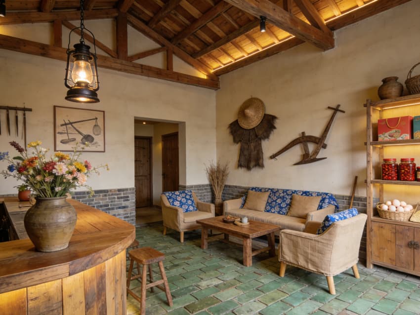 安慶民宿設(shè)計(jì)：4600平農(nóng)家民宿