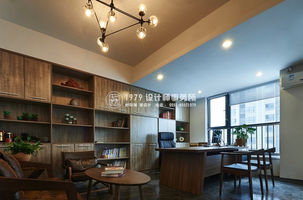 合肥昌盛過濾設(shè)計(jì)有限公司辦公室設(shè)計(jì)之總經(jīng)理辦公室設(shè)計(jì)效果圖