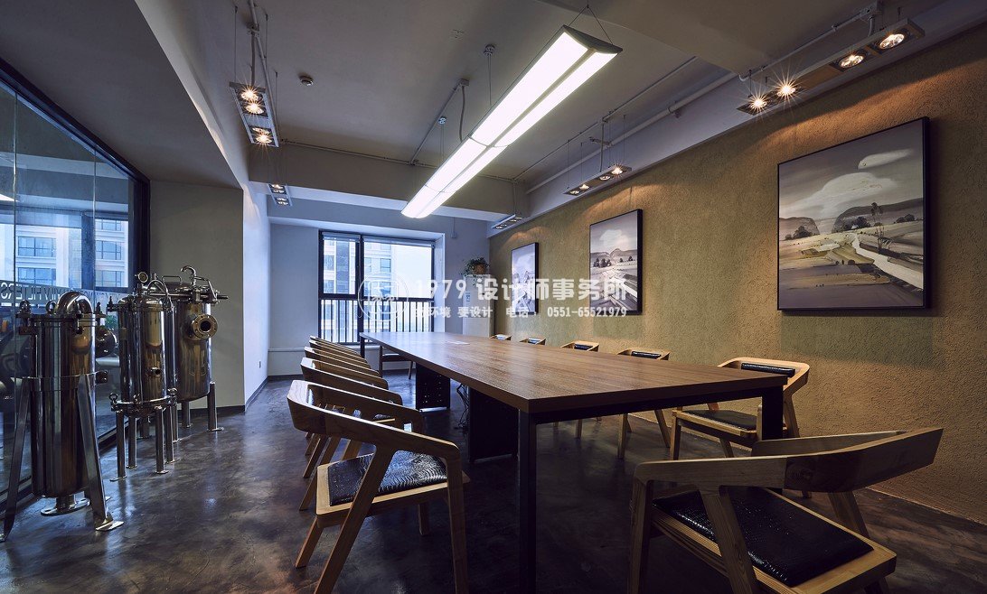 合肥昌盛過濾設(shè)計(jì)有限公司辦公室設(shè)計(jì)之員工會(huì)議室設(shè)計(jì)效果圖