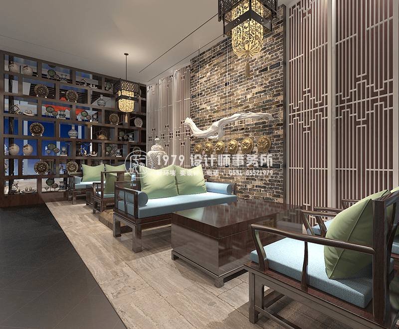 宋銘茶葉茶廳裝修設(shè)計(jì)效果圖