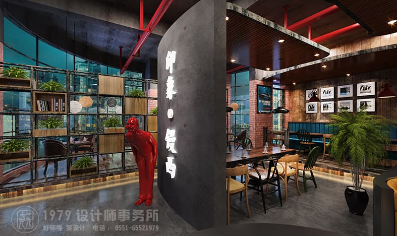 合肥咖啡廳文化墻設(shè)計(jì)效果圖