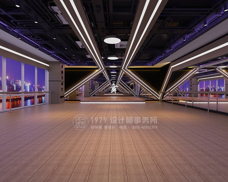 健身房舞蹈室裝修設(shè)計效果圖