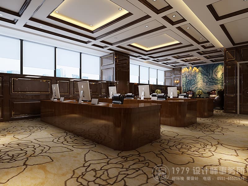 精致大氣的辦公室設計效果圖