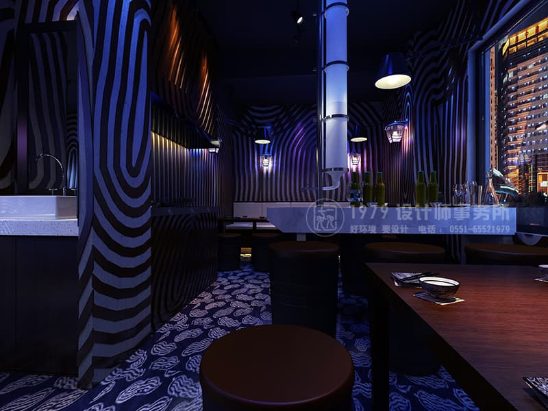 合肥精致酒吧裝修設(shè)計效果圖