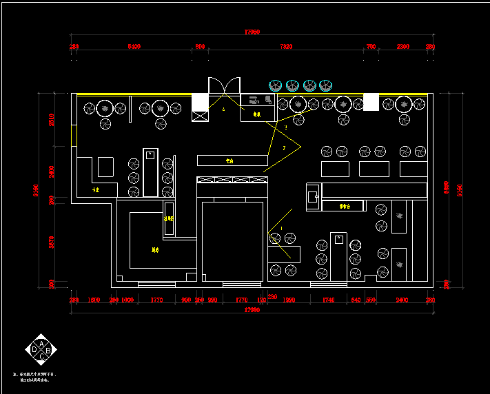 合肥酒吧設(shè)計平米圖