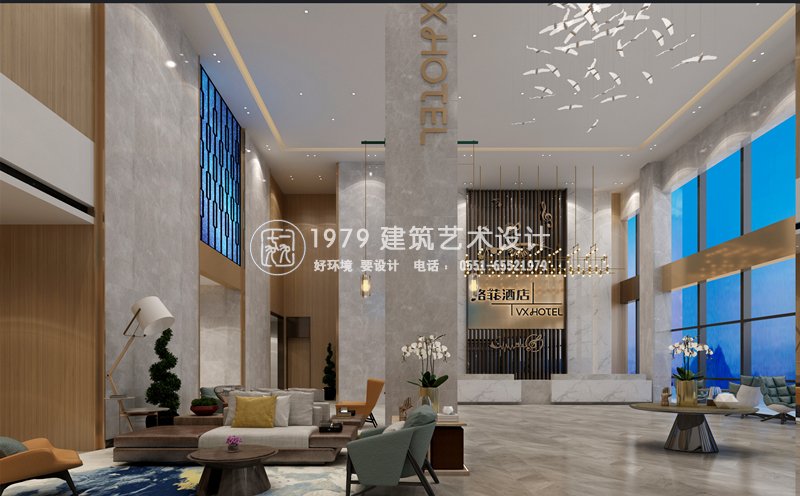 合肥酒店大堂設(shè)計效果