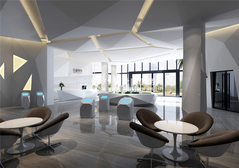 幾何形態(tài)的合肥售樓部設(shè)計